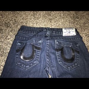 ✨ True Religion Bootcut Jeans with Sequins